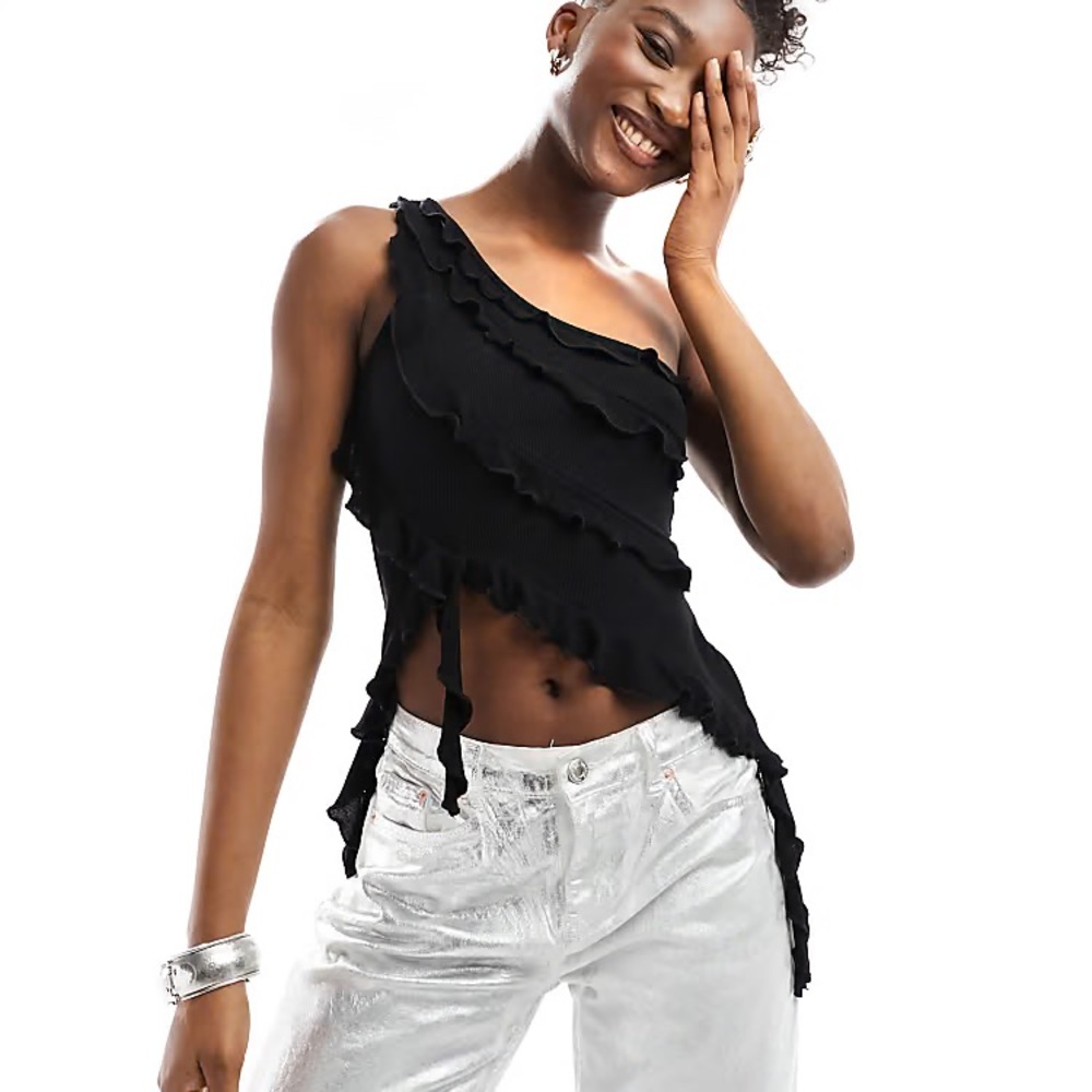 NEW YORKER Asymmetrical Top